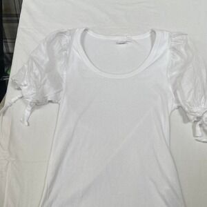 Gap top with puff sleeve